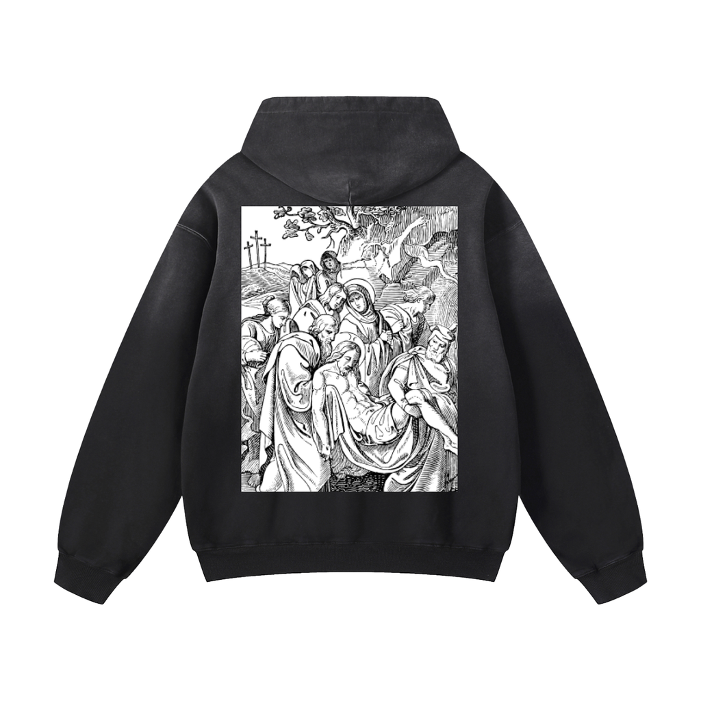 ONLY JESUS Heavyweight Sunfade Oversized Hoodie