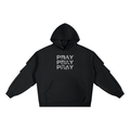 Armor of God Ruched Sleeves Hoodie