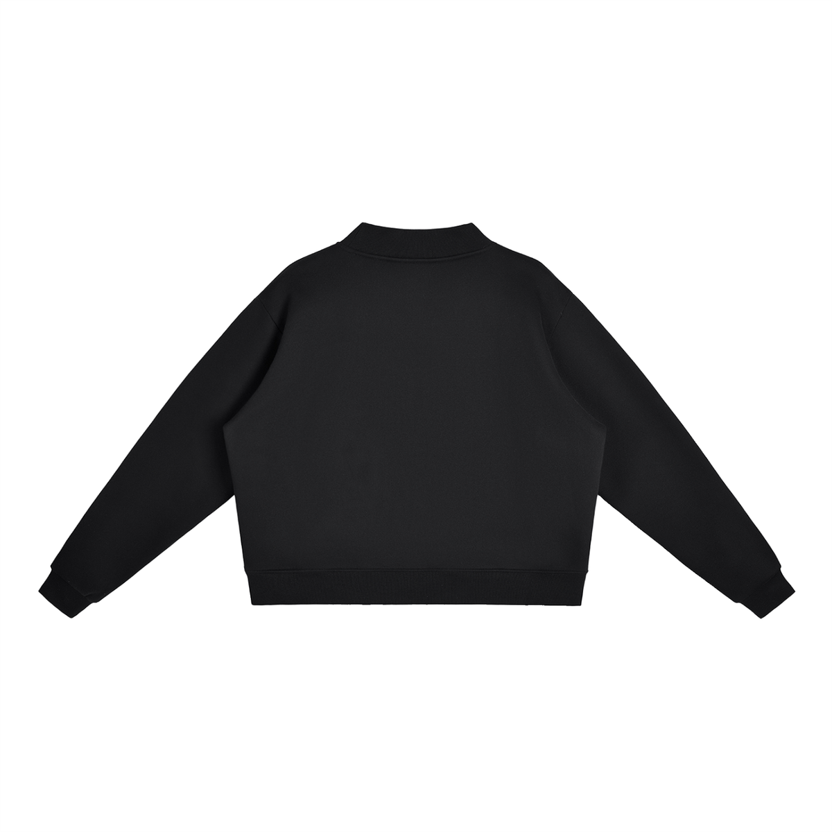Under His Wings Essential Fleece Mock-Neck Crew Sweatshirt