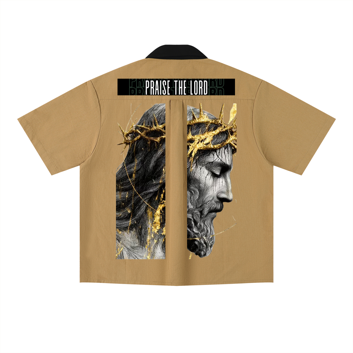 Let All Praise the Lord Unisex Color Block Short Sleeve Shirt