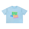Mineral Wash Boxy Cotton T-Shirt