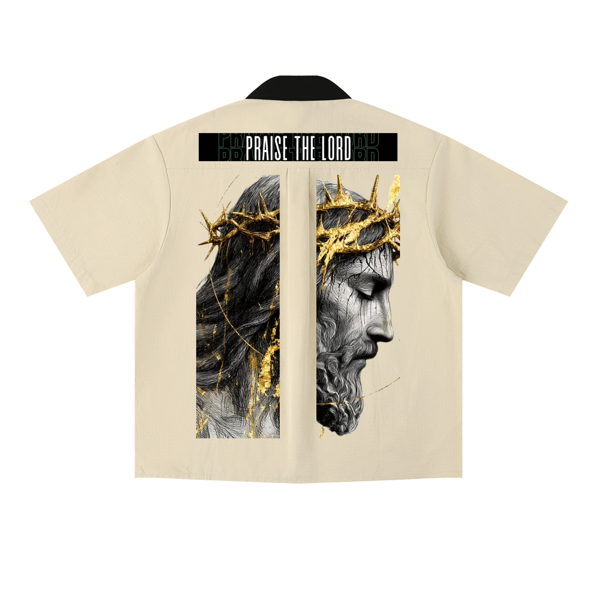Let All Praise the Lord Unisex Color Block Short Sleeve Shirt