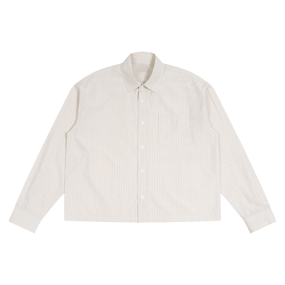 Jesus is King Striped Shirt Button Up