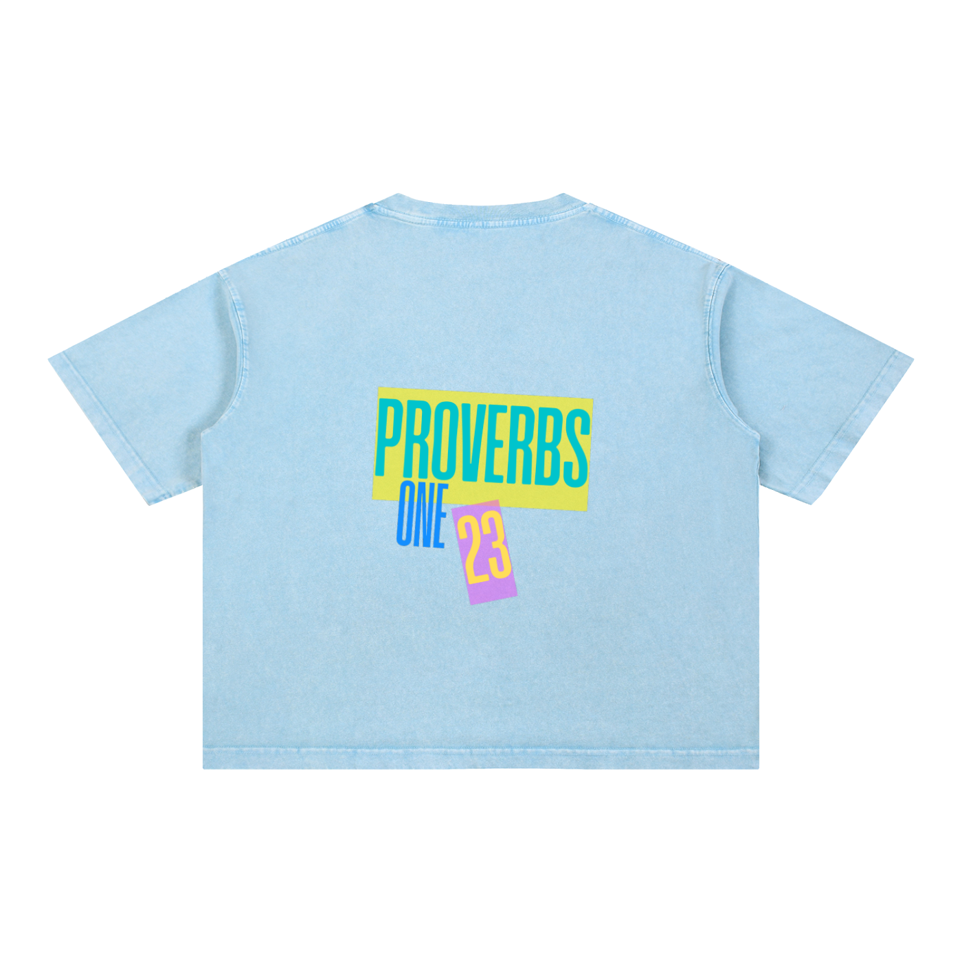 Mineral Wash Boxy Cotton T-Shirt